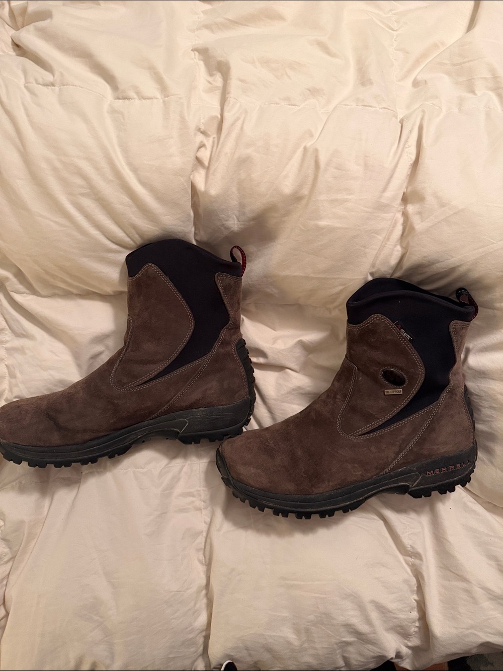 Merrel Men's Brown Thinsulate Waterproof Outdoor Boots